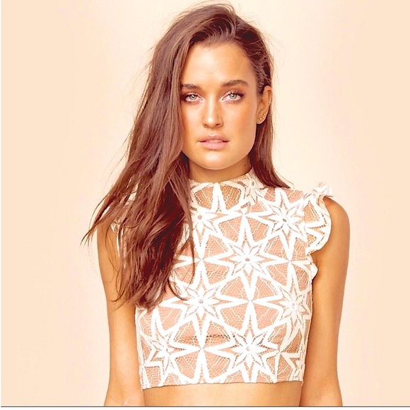 🍋 For Love and Lemons Metz Top (XS) - Picture 2 of 9